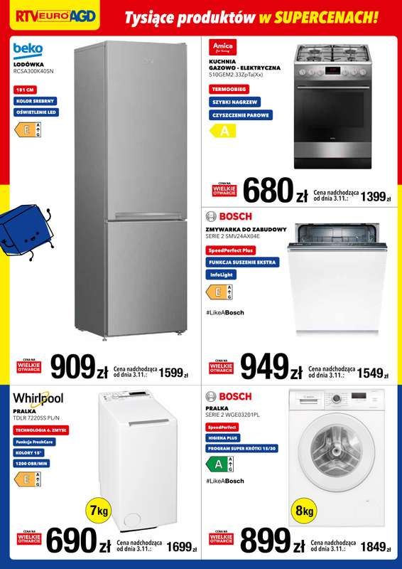 RTV EURO AGD - gazetka promocyjna WIELKIE OTWARCIE! LUBARTÓW od środy 29.10 do piątku 31.10 - strona 4