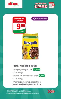 Dino - gazetka promocyjna Specjalna oferta na 27.10.2025 - promocje spoza gazetki od poniedziałku 27.10 do poniedziałku 27.10 - strona 4 Dino - gazetka promocyjna Specjalna oferta na 27.10.2025 - promocje spoza gazetki od poniedziałku 27.10 do poniedziałku 27.10 - strona 4