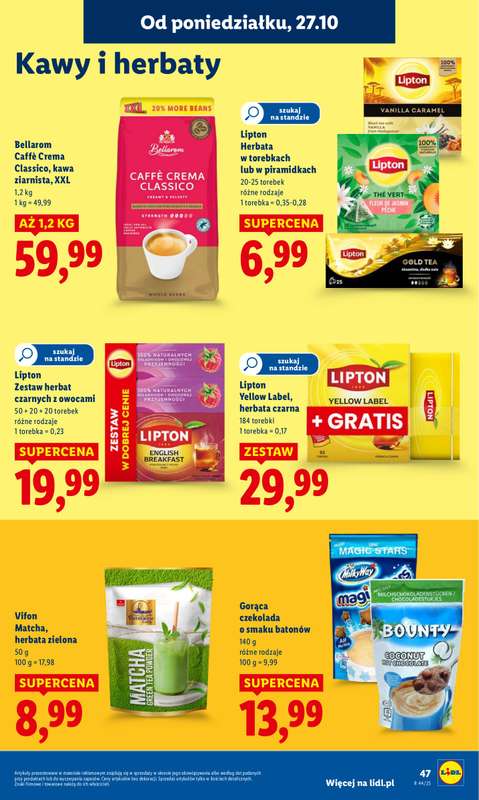 Lidl - gazetka promocyjna Oferta od poniedzia艂ku od poniedzia艂ku 27.10 do 艣rody 29.10 - strona 51 Lidl - gazetka promocyjna Oferta od poniedzia艂ku od poniedzia艂ku 27.10 do 艣rody 29.10 - strona 51