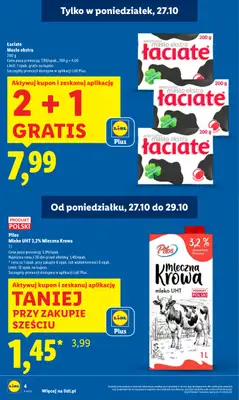 Lidl - gazetka promocyjna Oferta od poniedziałku od poniedziałku 27.10 do środy 29.10 - strona 4 Lidl - gazetka promocyjna Oferta od poniedziałku od poniedziałku 27.10 do środy 29.10 - strona 4