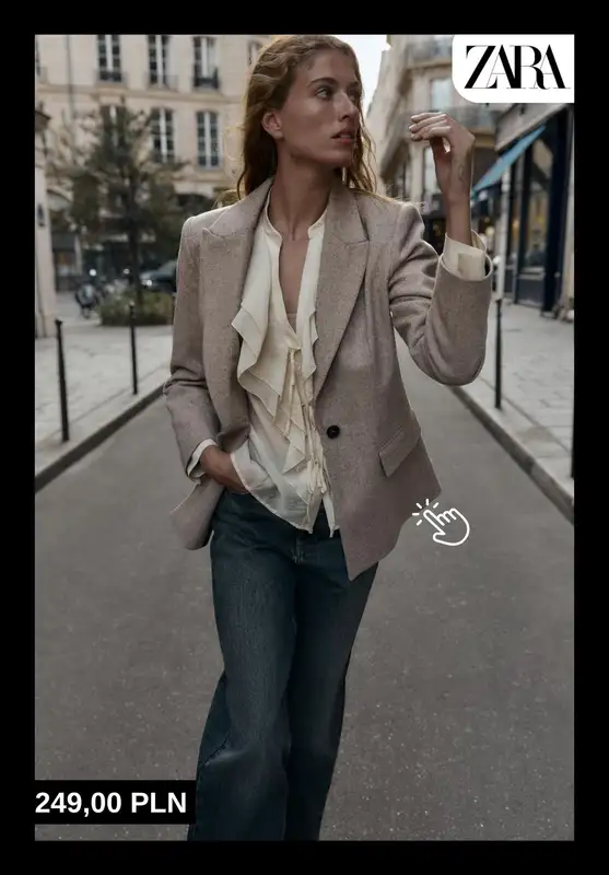 Zara - gazetka promocyjna Marynarki damskie od poniedziałku 27.10  - strona 5