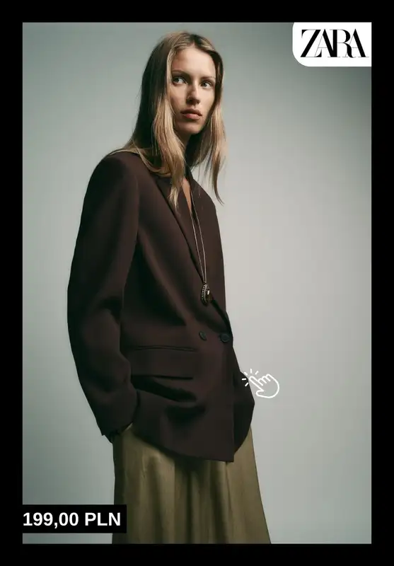 Zara - gazetka promocyjna Marynarki damskie od poniedziałku 27.10  - strona 4