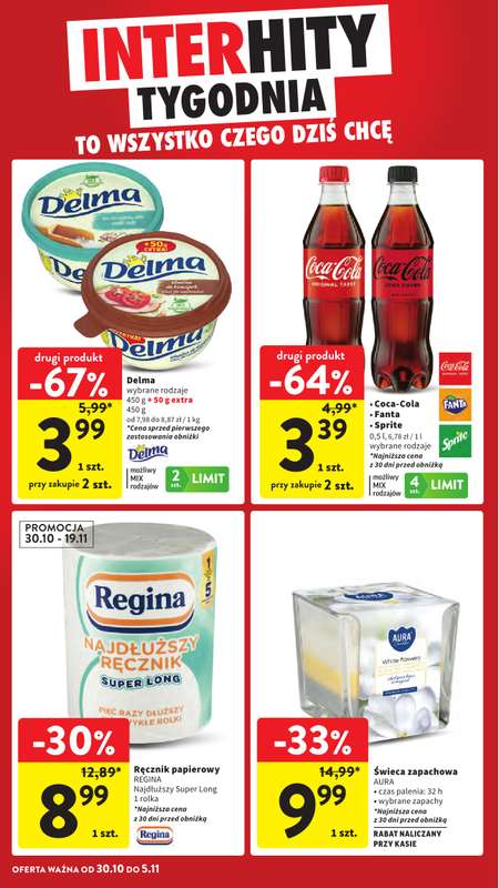 Intermarche - gazetka promocyjna Gazetka od czwartku 30.10 do 艣rody 05.11 - strona 8 Intermarche - gazetka promocyjna Gazetka od czwartku 30.10 do 艣rody 05.11 - strona 8