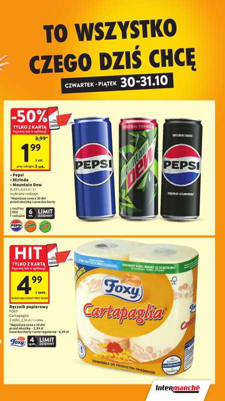 Intermarche - gazetka promocyjna Gazetka od czwartku 30.10 do 艣rody 05.11 - strona 5 Intermarche - gazetka promocyjna Gazetka od czwartku 30.10 do 艣rody 05.11 - strona 5