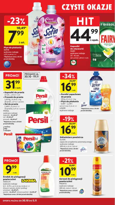 Intermarche - gazetka promocyjna Gazetka od czwartku 30.10 do środy 05.11 - strona 40 Intermarche - gazetka promocyjna Gazetka od czwartku 30.10 do środy 05.11 - strona 40