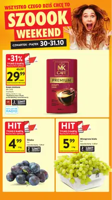 Intermarche - gazetka promocyjna Gazetka od czwartku 30.10 do środy 05.11 - strona 4 Intermarche - gazetka promocyjna Gazetka od czwartku 30.10 do środy 05.11 - strona 4