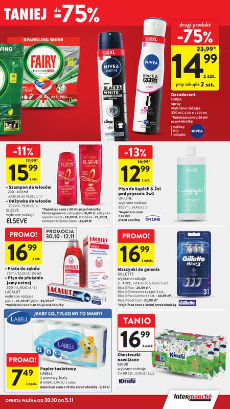 Intermarche - gazetka promocyjna Gazetka od czwartku 30.10 do 艣rody 05.11 - strona 41 Intermarche - gazetka promocyjna Gazetka od czwartku 30.10 do 艣rody 05.11 - strona 41