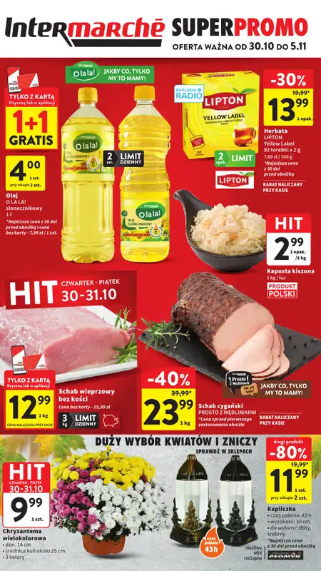 Intermarche - gazetka promocyjna Gazetka  