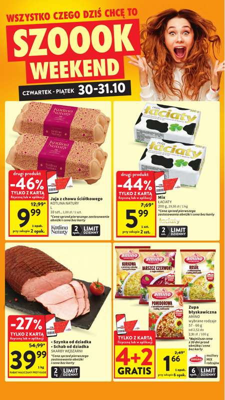 Intermarche - gazetka promocyjna Gazetka od czwartku 30.10 do 艣rody 05.11 - strona 6 Intermarche - gazetka promocyjna Gazetka od czwartku 30.10 do 艣rody 05.11 - strona 6
