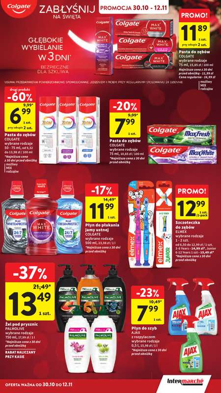 Intermarche - gazetka promocyjna Gazetka od czwartku 30.10 do środy 05.11 - strona 39 Intermarche - gazetka promocyjna Gazetka od czwartku 30.10 do środy 05.11 - strona 39