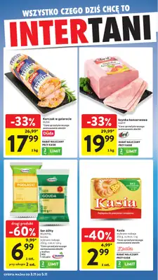Intermarche - gazetka promocyjna Intertani start tygodnia od poniedziałku 03.11 do środy 05.11 - strona 2 Intermarche - gazetka promocyjna Intertani start tygodnia od poniedziałku 03.11 do środy 05.11 - strona 2