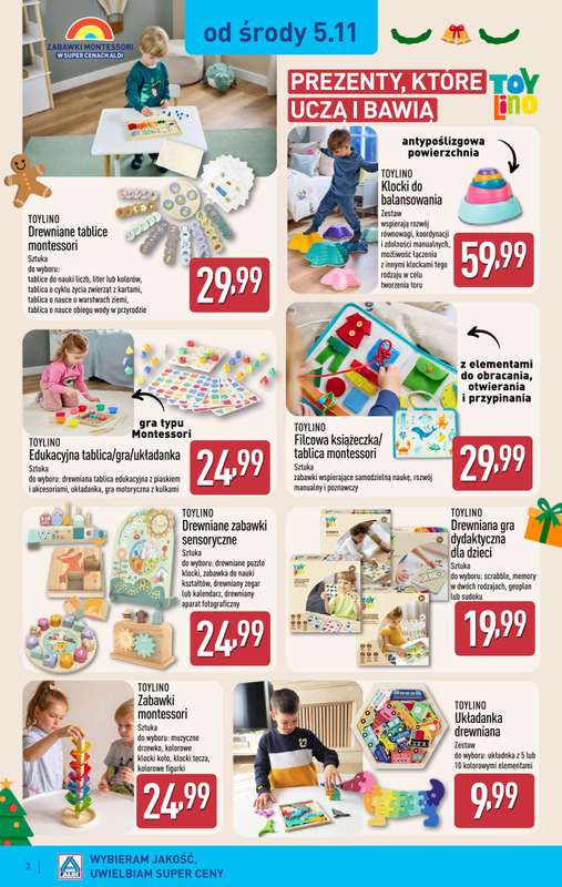 Aldi - gazetka promocyjna Aldi ma to co艣! od 艣rody 05.11 do soboty 08.11 - strona 2 Aldi - gazetka promocyjna Aldi ma to co艣! od 艣rody 05.11 do soboty 08.11 - strona 2