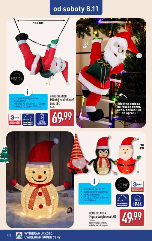 Aldi - gazetka promocyjna Aldi ma to co艣! od 艣rody 05.11 do soboty 08.11 - strona 12 Aldi - gazetka promocyjna Aldi ma to co艣! od 艣rody 05.11 do soboty 08.11 - strona 12