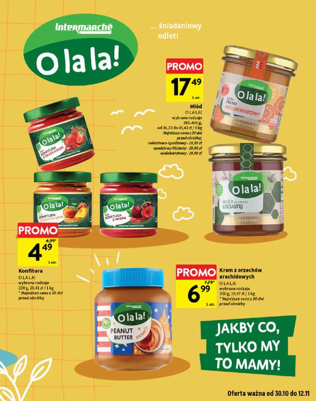 Intermarche - gazetka promocyjna Katalog od czwartku 30.10 do 艣rody 12.11 - strona 3 Intermarche - gazetka promocyjna Katalog od czwartku 30.10 do 艣rody 12.11 - strona 3