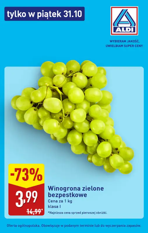 Aldi - gazetka promocyjna Tylko w piątek! od piątku 31.10 do piątku 31.10 - strona 6