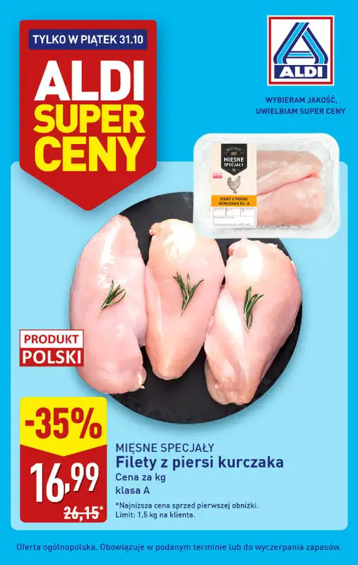 Aldi - gazetka promocyjna Tylko w piątek!  