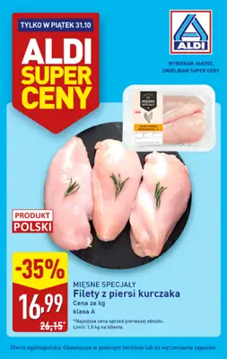 Aldi - gazetka promocyjna Tylko w piątek! od piątku 31.10 do piątku 31.10 Aldi - gazetka promocyjna Tylko w piątek! od piątku 31.10 do piątku 31.10