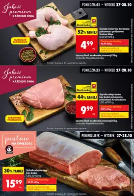 Biedronka - gazetka promocyjna Biedronkowe oszczędności od poniedziałku 27.10 do środy 29.10 - strona 6 Biedronka - gazetka promocyjna Biedronkowe oszczędności od poniedziałku 27.10 do środy 29.10 - strona 6