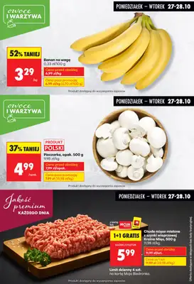 Biedronka - gazetka promocyjna Biedronkowe oszczędności od poniedziałku 27.10 do środy 29.10 - strona 5 Biedronka - gazetka promocyjna Biedronkowe oszczędności od poniedziałku 27.10 do środy 29.10 - strona 5