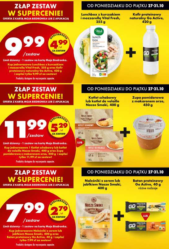 Biedronka - gazetka promocyjna Biedronkowe oszcz臋dno艣ci od poniedzia艂ku 27.10 do 艣rody 29.10 - strona 10 Biedronka - gazetka promocyjna Biedronkowe oszcz臋dno艣ci od poniedzia艂ku 27.10 do 艣rody 29.10 - strona 10