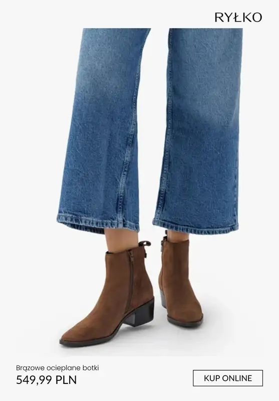 Ryłko - gazetka promocyjna Chocolate vibe - obuwie damskie od poniedziałku 27.10  - strona 4