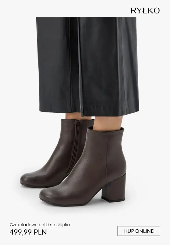 Ryłko - gazetka promocyjna Chocolate vibe - obuwie damskie od poniedziałku 27.10  - strona 7