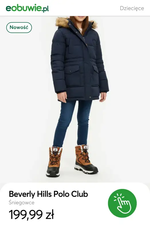 eobuwie.pl - gazetka promocyjna Zimowe nowości – buty dziecięce od 119,99 zł od poniedziałku 27.10  - strona 12