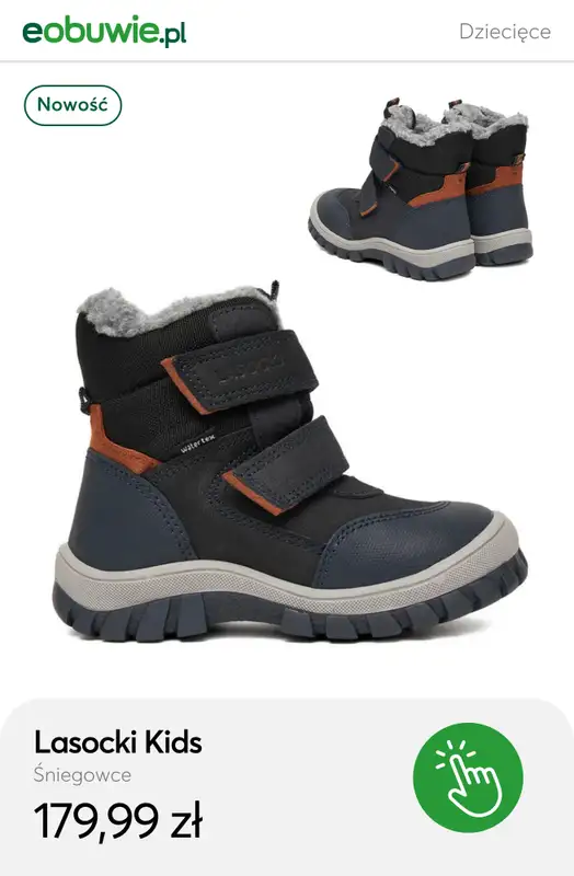 eobuwie.pl - gazetka promocyjna Zimowe nowości – buty dziecięce od 119,99 zł od poniedziałku 27.10  - strona 10