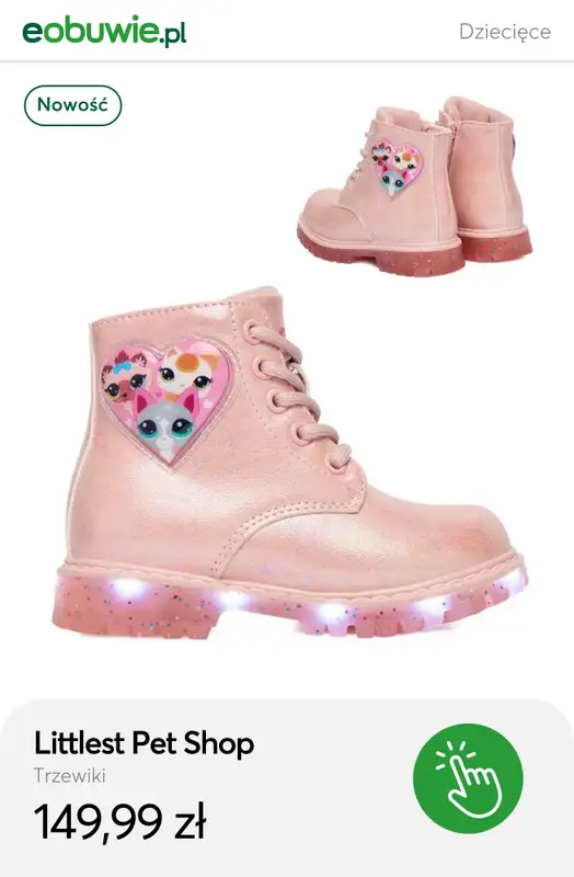 eobuwie.pl - gazetka promocyjna Zimowe nowości – buty dziecięce od 119,99 zł od poniedziałku 27.10  - strona 6