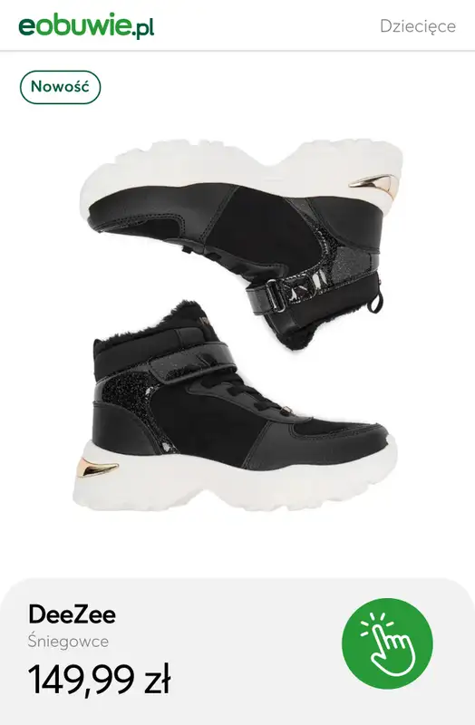 eobuwie.pl - gazetka promocyjna Zimowe nowości – buty dziecięce od 119,99 zł od poniedziałku 27.10  - strona 13