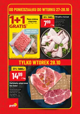 POLOmarket - gazetka promocyjna Super hity od poniedziałku 27.10 do wtorku 28.10 - strona 4 POLOmarket - gazetka promocyjna Super hity od poniedziałku 27.10 do wtorku 28.10 - strona 4