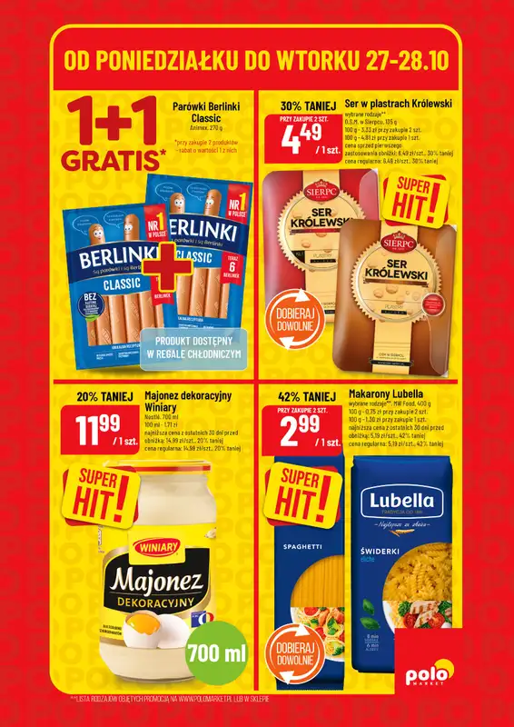 POLOmarket - gazetka promocyjna Super hity od poniedziałku 27.10 do wtorku 28.10 - strona 5