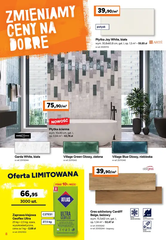 Bricoman - gazetka promocyjna Gazetka od poniedziałku 27.10 do niedzieli 16.11 - strona 8