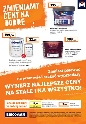 Bricoman - gazetka promocyjna Gazetka od poniedziałku 27.10 do niedzieli 16.11 - strona 12 Bricoman - gazetka promocyjna Gazetka od poniedziałku 27.10 do niedzieli 16.11 - strona 12