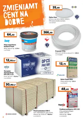 Bricoman - gazetka promocyjna Gazetka od poniedziałku 27.10 do niedzieli 16.11 - strona 2 Bricoman - gazetka promocyjna Gazetka od poniedziałku 27.10 do niedzieli 16.11 - strona 2