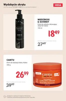 Rossmann - gazetka promocyjna MEGA promocje na produkty do włosów od poniedziałku 27.10 do wtorku 04.11 - strona 10 Rossmann - gazetka promocyjna MEGA promocje na produkty do włosów od poniedziałku 27.10 do wtorku 04.11 - strona 10