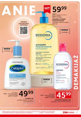 Ziko Dermo - gazetka promocyjna Zrównoważona pielęgnacja od czwartku 30.10 do środy 12.11 - strona 7 Ziko Dermo - gazetka promocyjna Zrównoważona pielęgnacja od czwartku 30.10 do środy 12.11 - strona 7
