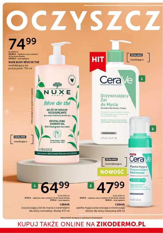 Ziko Dermo - gazetka promocyjna Zr贸wnowa偶ona piel臋gnacja od czwartku 30.10 do 艣rody 12.11 - strona 6 Ziko Dermo - gazetka promocyjna Zr贸wnowa偶ona piel臋gnacja od czwartku 30.10 do 艣rody 12.11 - strona 6