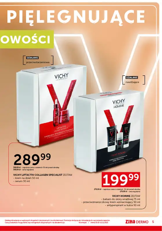 Ziko Dermo - gazetka promocyjna Zrównoważona pielęgnacja od czwartku 30.10 do środy 12.11 - strona 5
