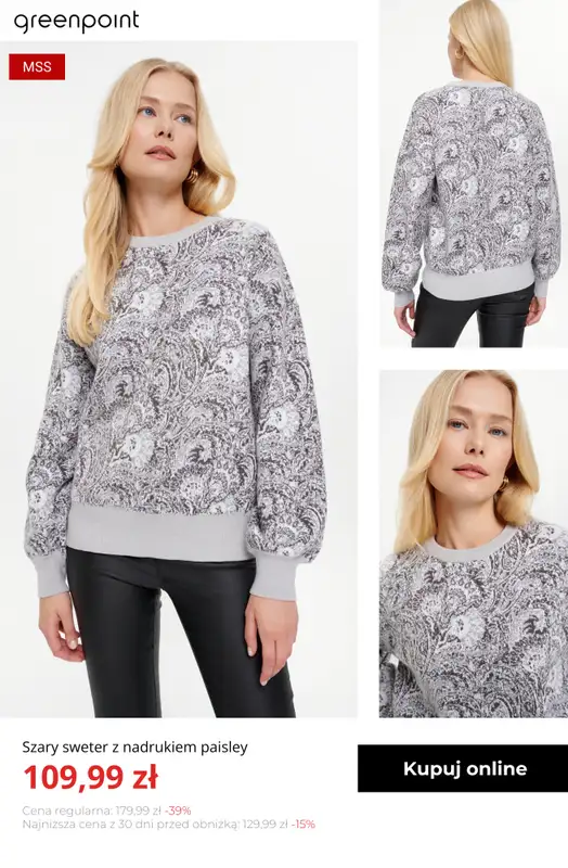 Greenpoint - gazetka promocyjna Nowe w wyprzedaży! od poniedziałku 27.10  - strona 12