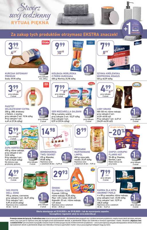 Stokrotka - gazetka promocyjna Gazetka Supermarket od czwartku 23.10 do środy 29.10 - strona 28