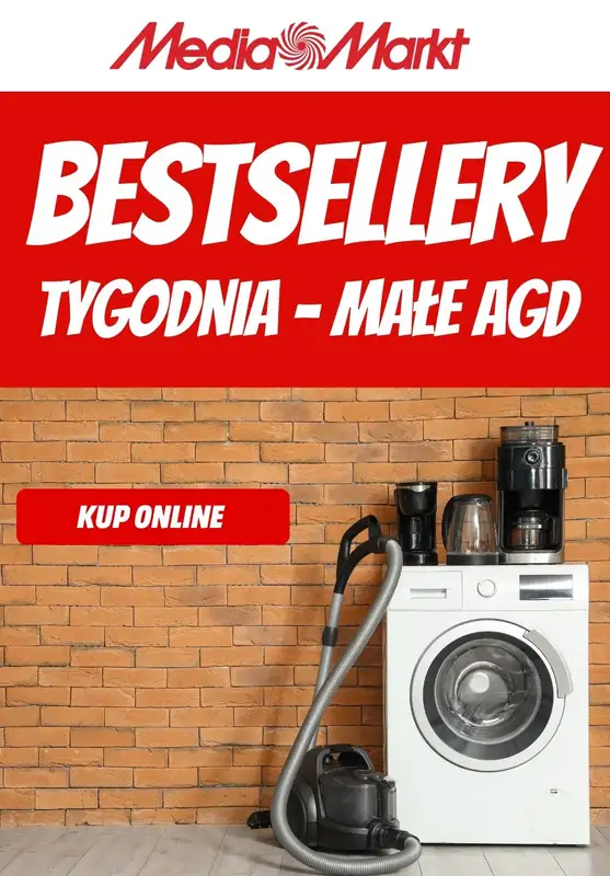 Media Markt - gazetka promocyjna Bestsellery tygodnia - małe AGD od poniedziałku 27.10 do środy 05.11