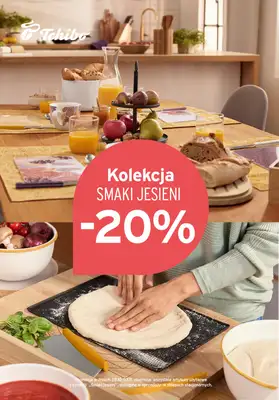 Tchibo - gazetka promocyjna -20% na pożegnanie kolekcji „Smaki Jesieni” od wtorku 28.10 do poniedziałku 03.11 Tchibo - gazetka promocyjna -20% na pożegnanie kolekcji „Smaki Jesieni” od wtorku 28.10 do poniedziałku 03.11
