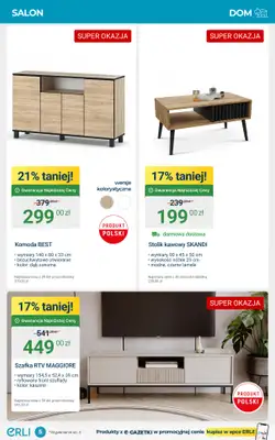 Erli - gazetka promocyjna SUPER OKAZJE - Meble oraz małe AGD! od wtorku 28.10 do niedzieli 02.11 - strona 5 Erli - gazetka promocyjna SUPER OKAZJE - Meble oraz małe AGD! od wtorku 28.10 do niedzieli 02.11 - strona 5