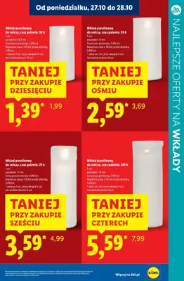 #ZNICZE - gazetka promocyjna Najlepsze oferty na ZNICZE i WKŁADY od soboty 25.10 do piątku 31.10 - strona 19 #ZNICZE - gazetka promocyjna Najlepsze oferty na ZNICZE i WKŁADY od soboty 25.10 do piątku 31.10 - strona 19