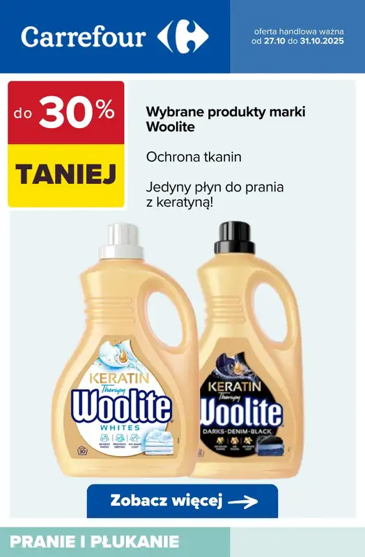 Carrefour - gazetka promocyjna Festiwal PRANIA od wtorku 28.10 do piątku 31.10 - strona 4