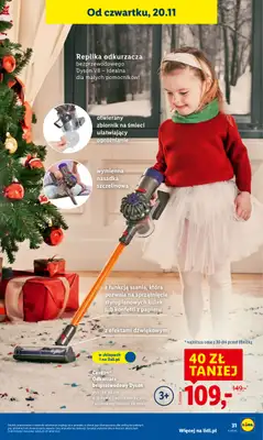 Lidl - gazetka promocyjna Katalog Zabawki od poniedziałku 03.11 do środy 24.12 - strona 31 Lidl - gazetka promocyjna Katalog Zabawki od poniedziałku 03.11 do środy 24.12 - strona 31