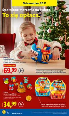 Lidl - gazetka promocyjna Katalog Zabawki  do środy 24.12 - strona 40