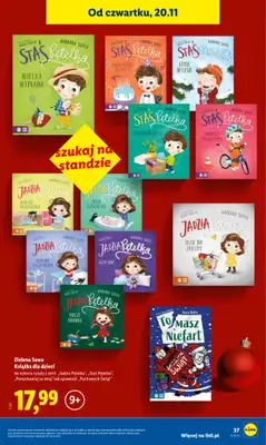 Lidl - gazetka promocyjna Katalog Zabawki od poniedziałku 03.11 do środy 24.12 - strona 37 Lidl - gazetka promocyjna Katalog Zabawki od poniedziałku 03.11 do środy 24.12 - strona 37