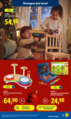 Lidl - gazetka promocyjna Katalog Zabawki od poniedziałku 03.11 do środy 24.12 - strona 63 Lidl - gazetka promocyjna Katalog Zabawki od poniedziałku 03.11 do środy 24.12 - strona 63